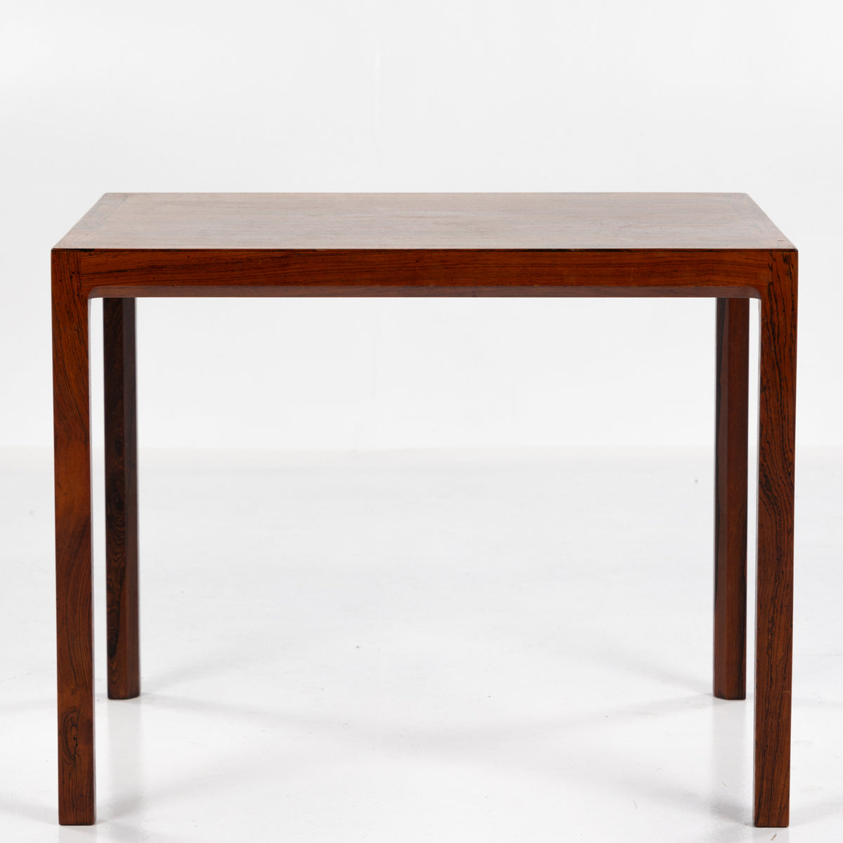 Side table in rosewood