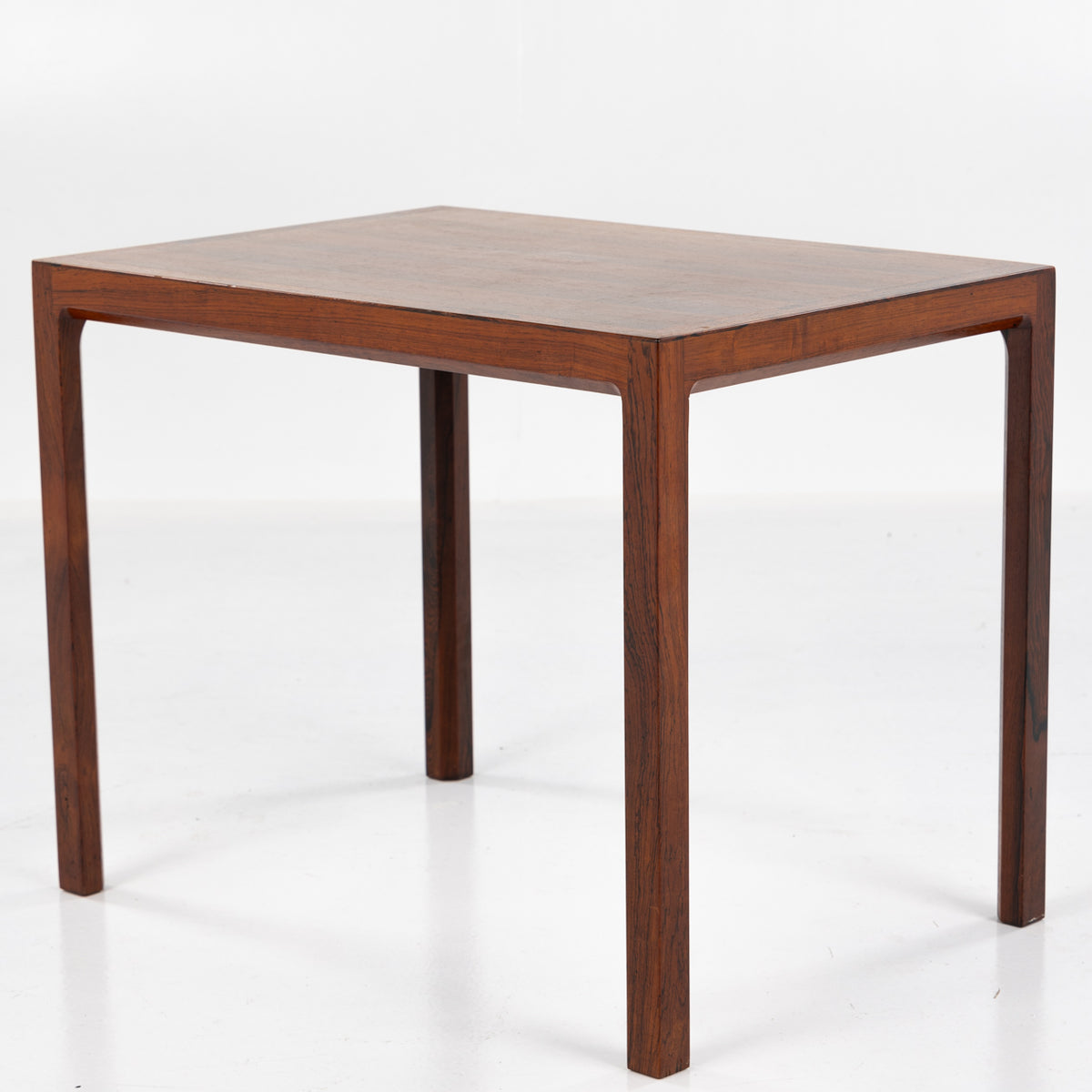 Side table in rosewood