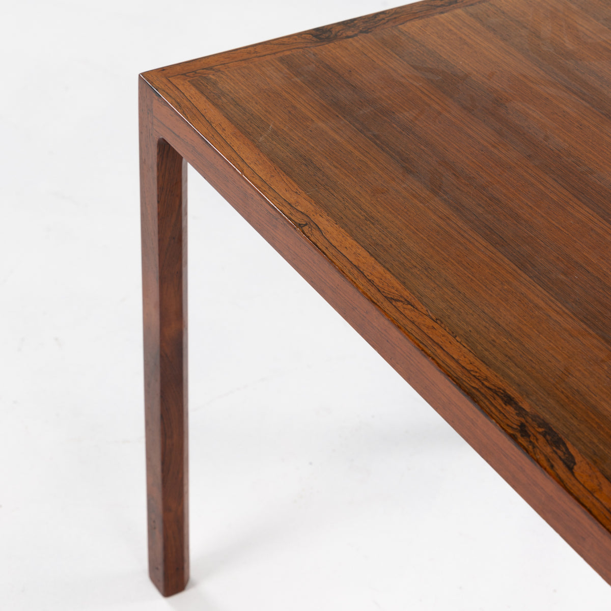 Side table in rosewood