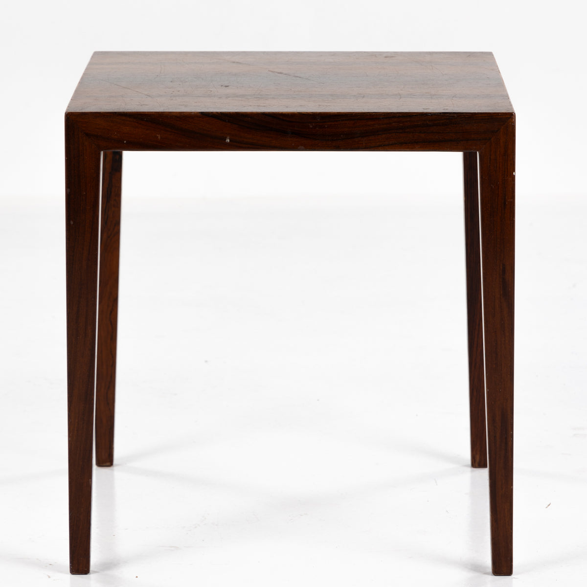 Side table in rosewood