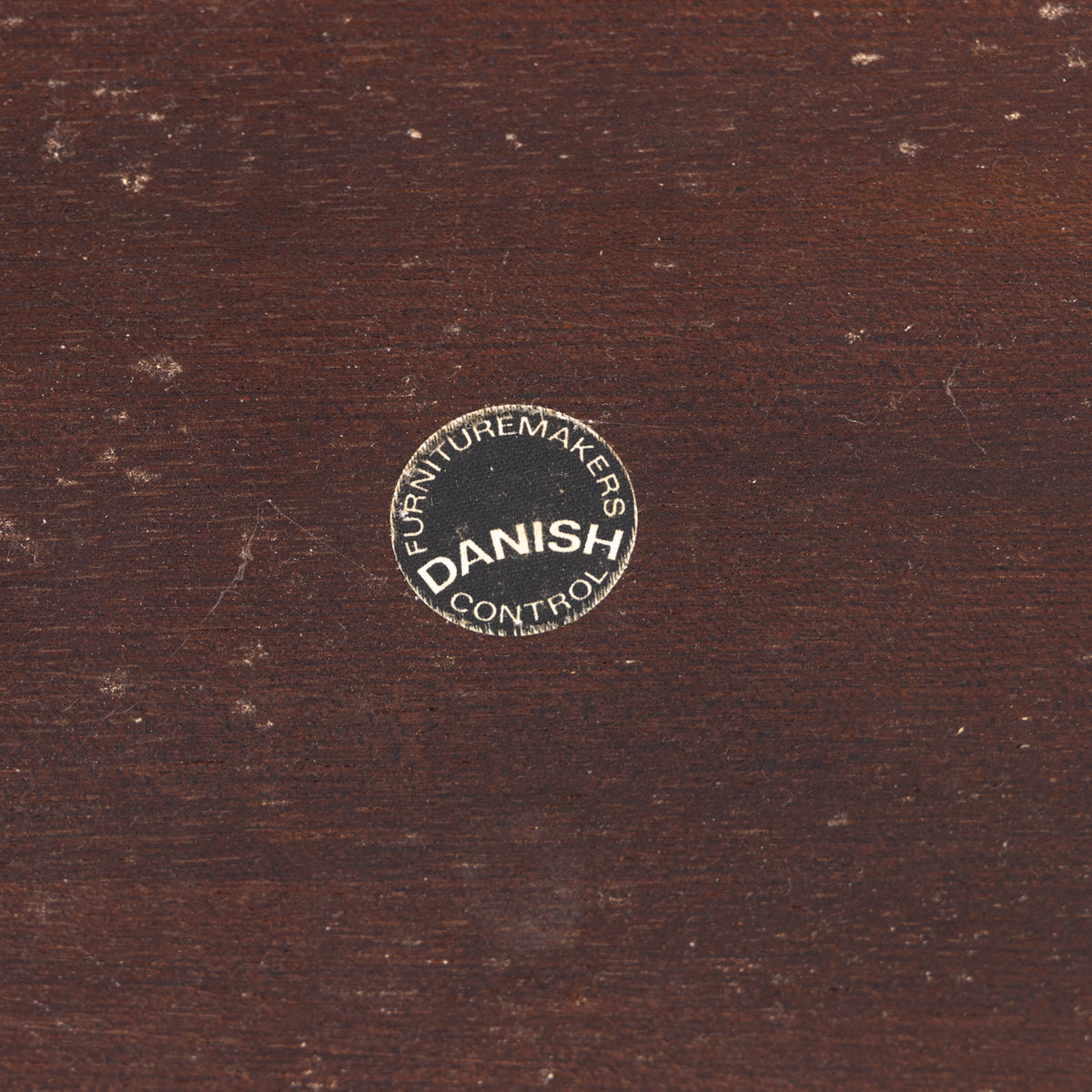 Side table in rosewood