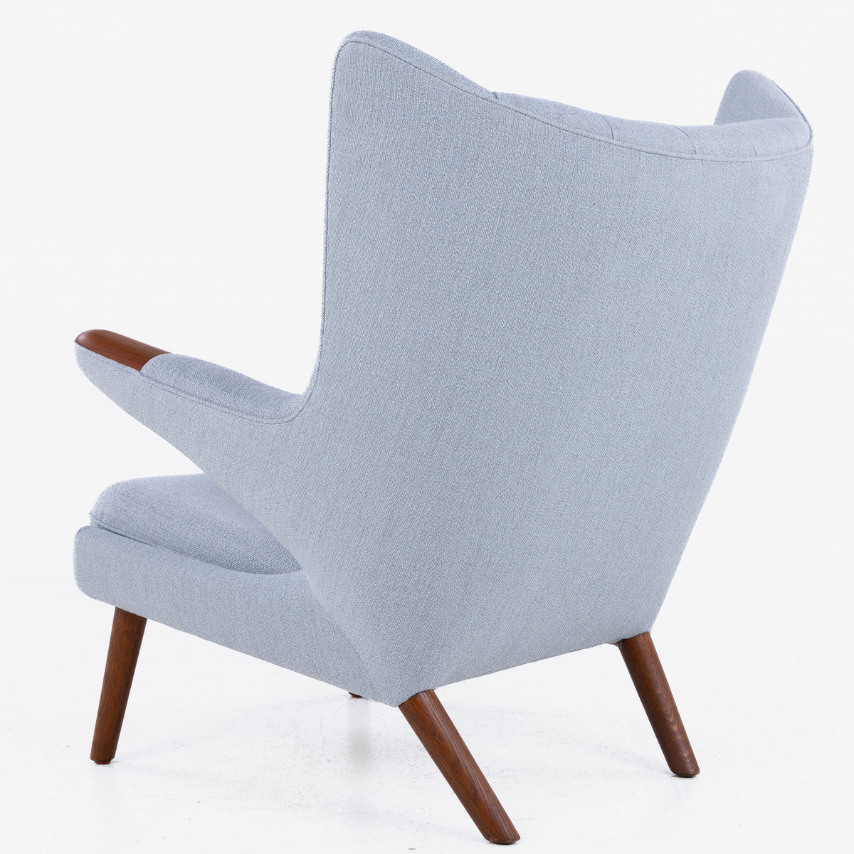 AP 19 - Papa Bear Chair w. stool in Ecriture fabric