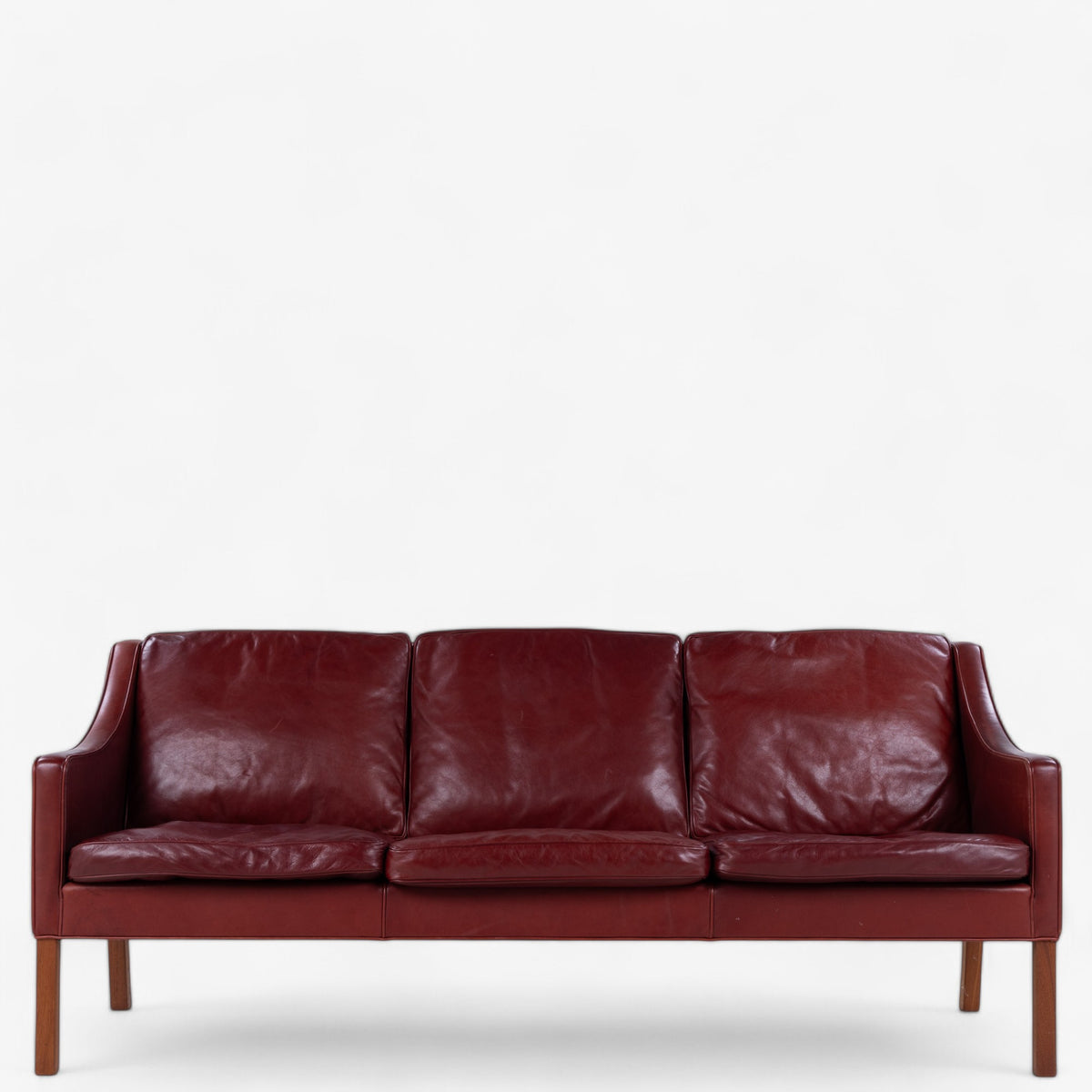 BM 2209 - 3 seater sofa in original leather
