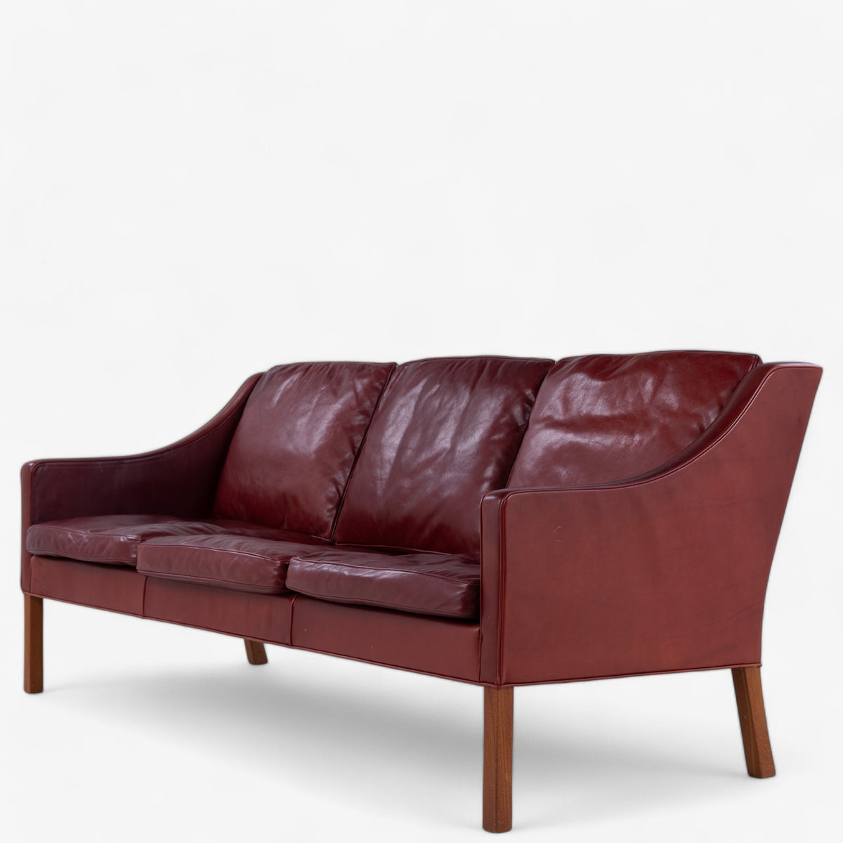 BM 2209 - 3 seater sofa in original leather