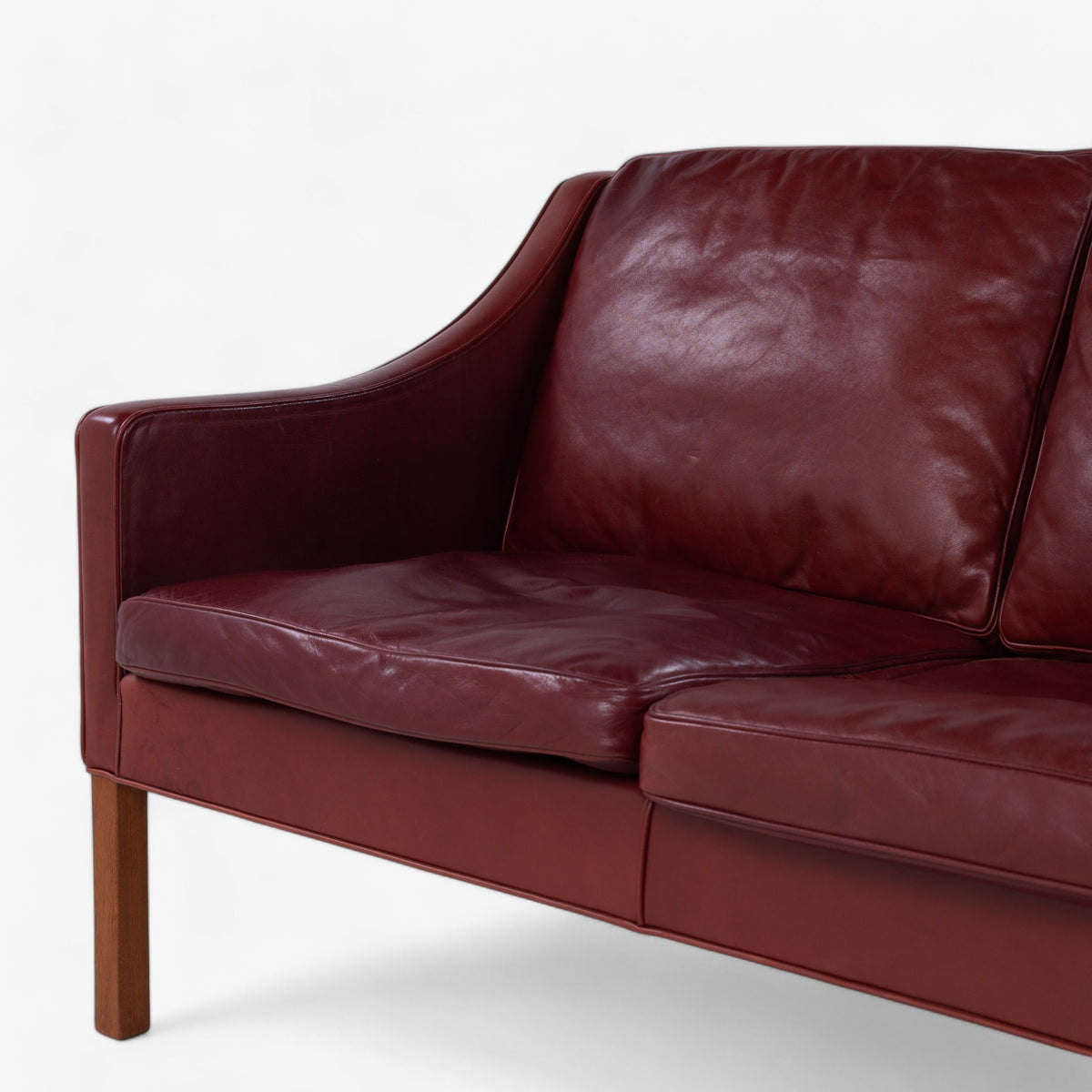 BM 2209 - 3 seater sofa in original leather