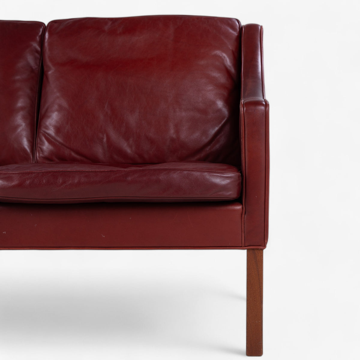 BM 2209 - 3 seater sofa in original leather