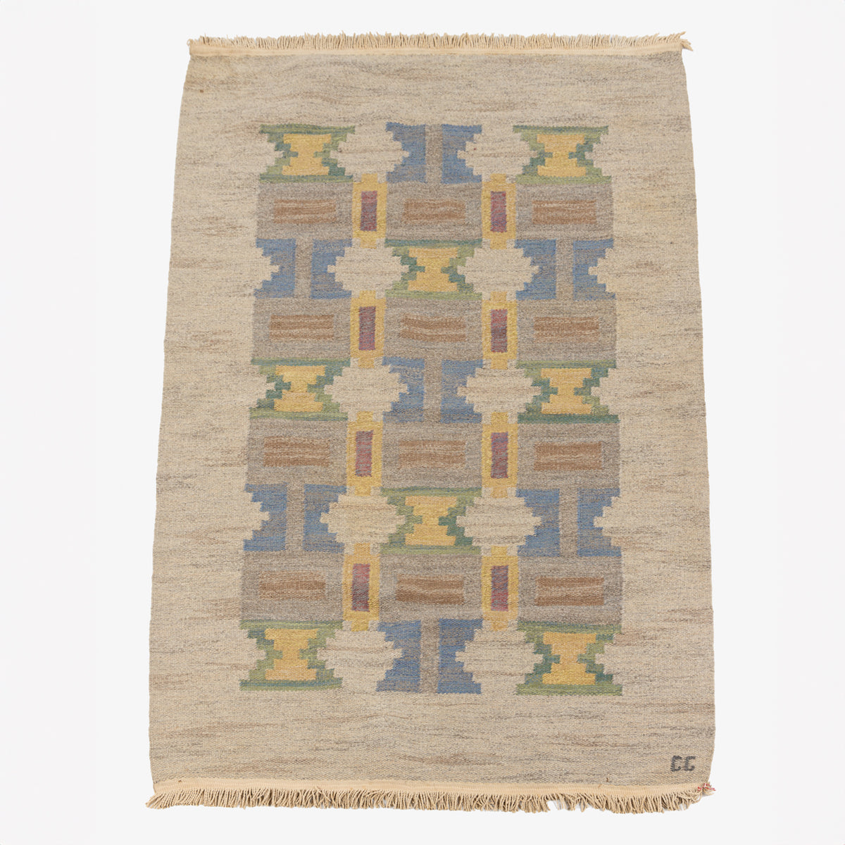Hand-woven rug
