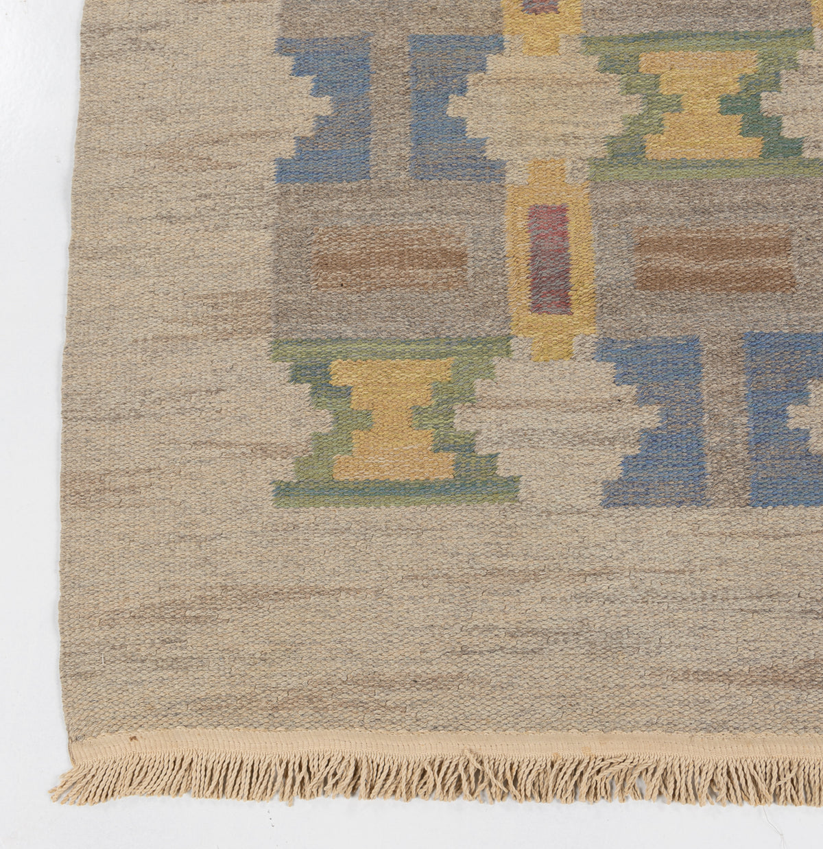 Hand-woven rug