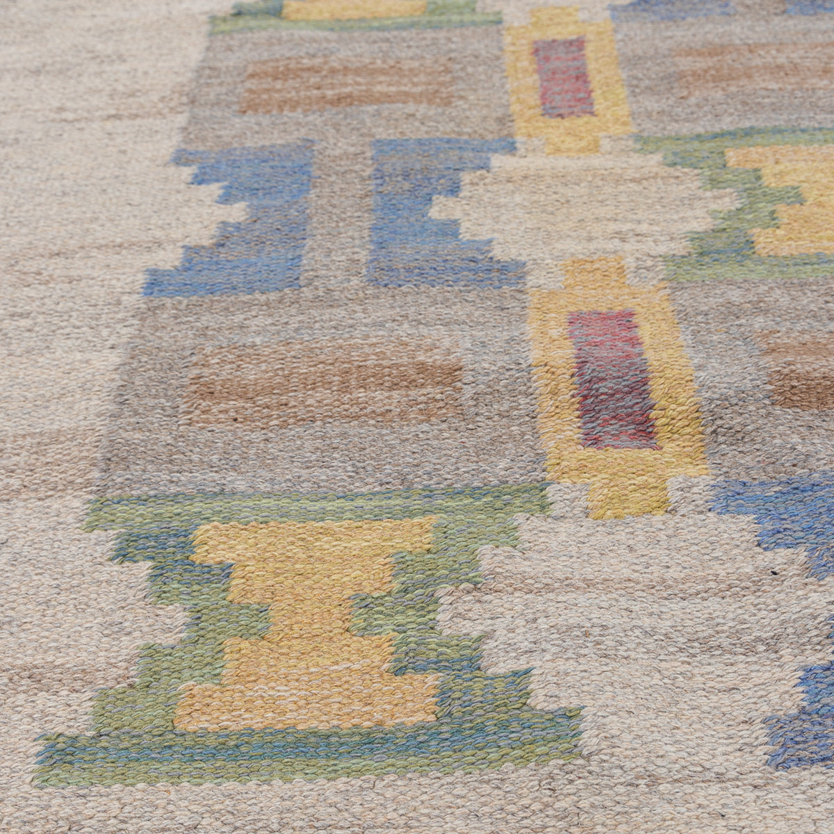 Hand-woven rug