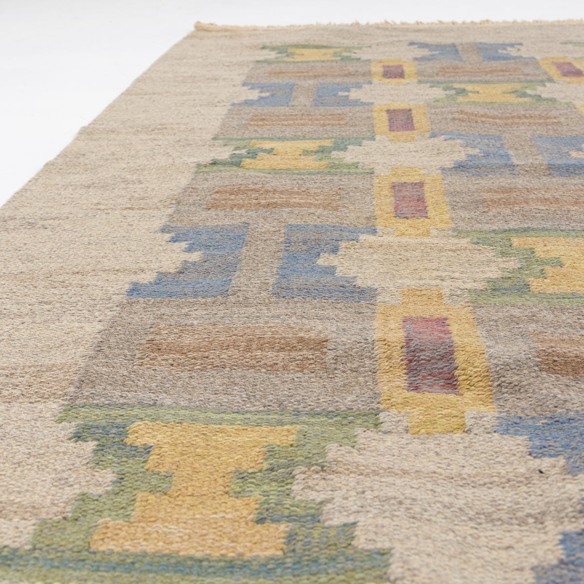 Hand-woven rug
