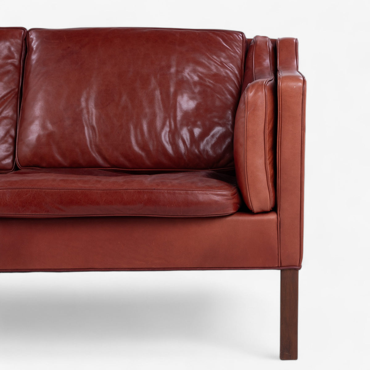 BM 2213 - 3 seater sofa in original leather