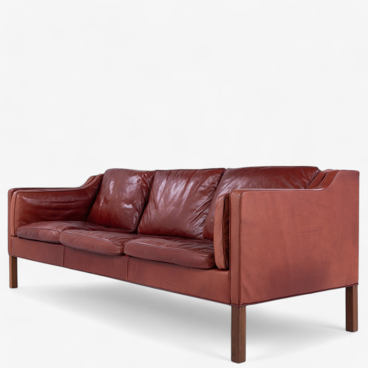 BM 2213 - 3 seater sofa in original leather