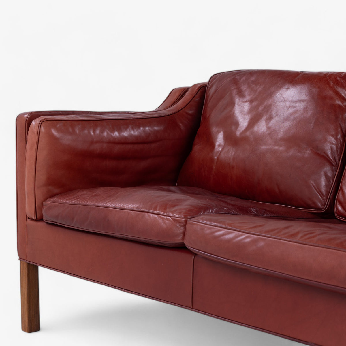 BM 2213 - 3 seater sofa in original leather