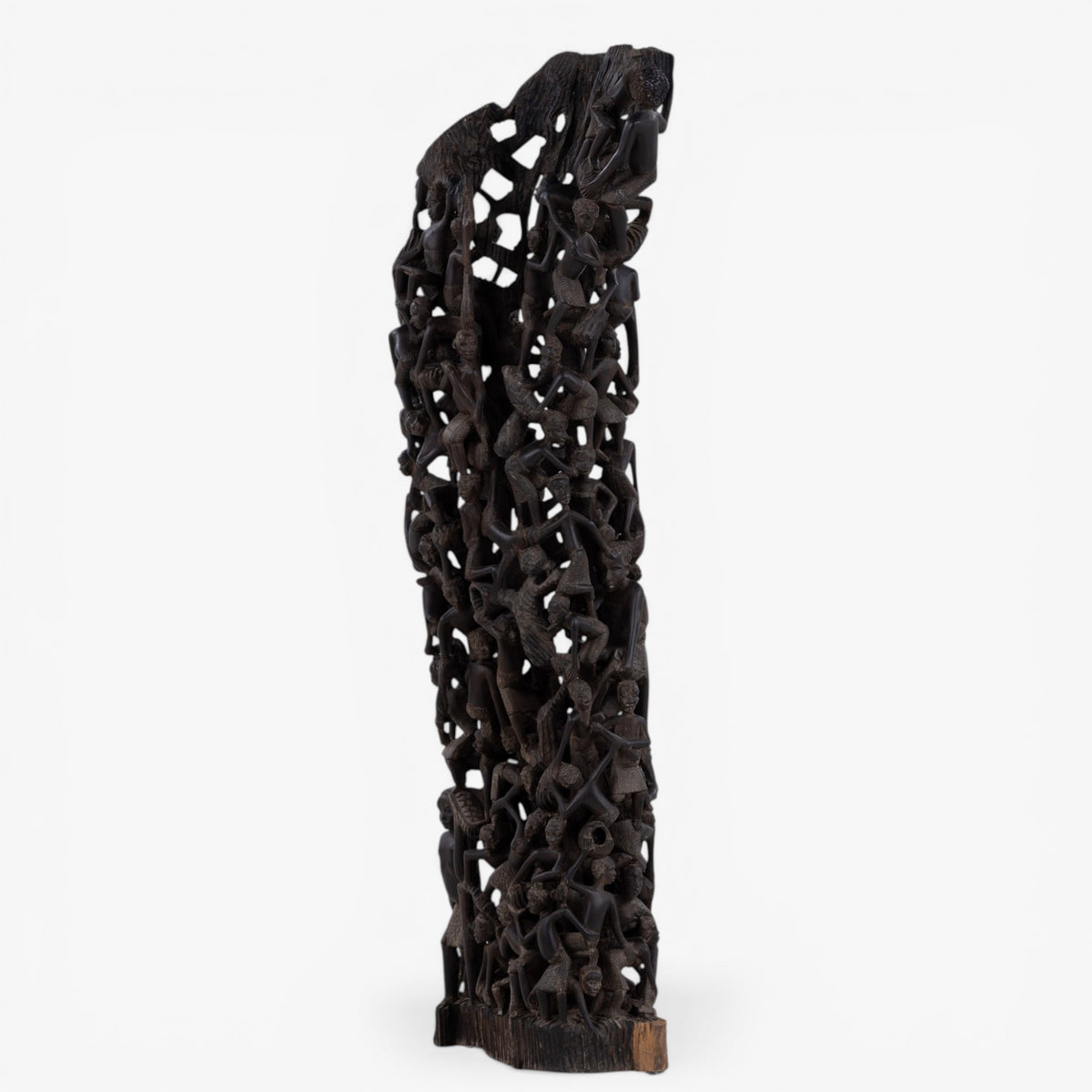 Carved wooden sculpture