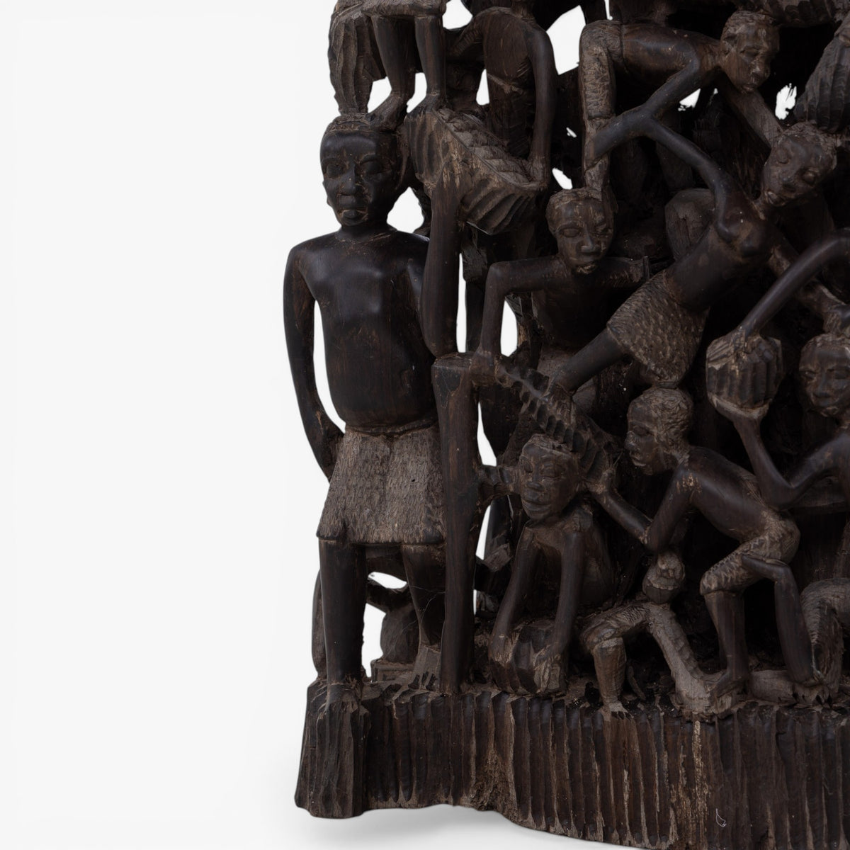 Carved wooden sculpture