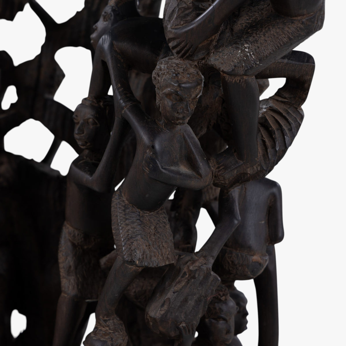 Carved wooden sculpture