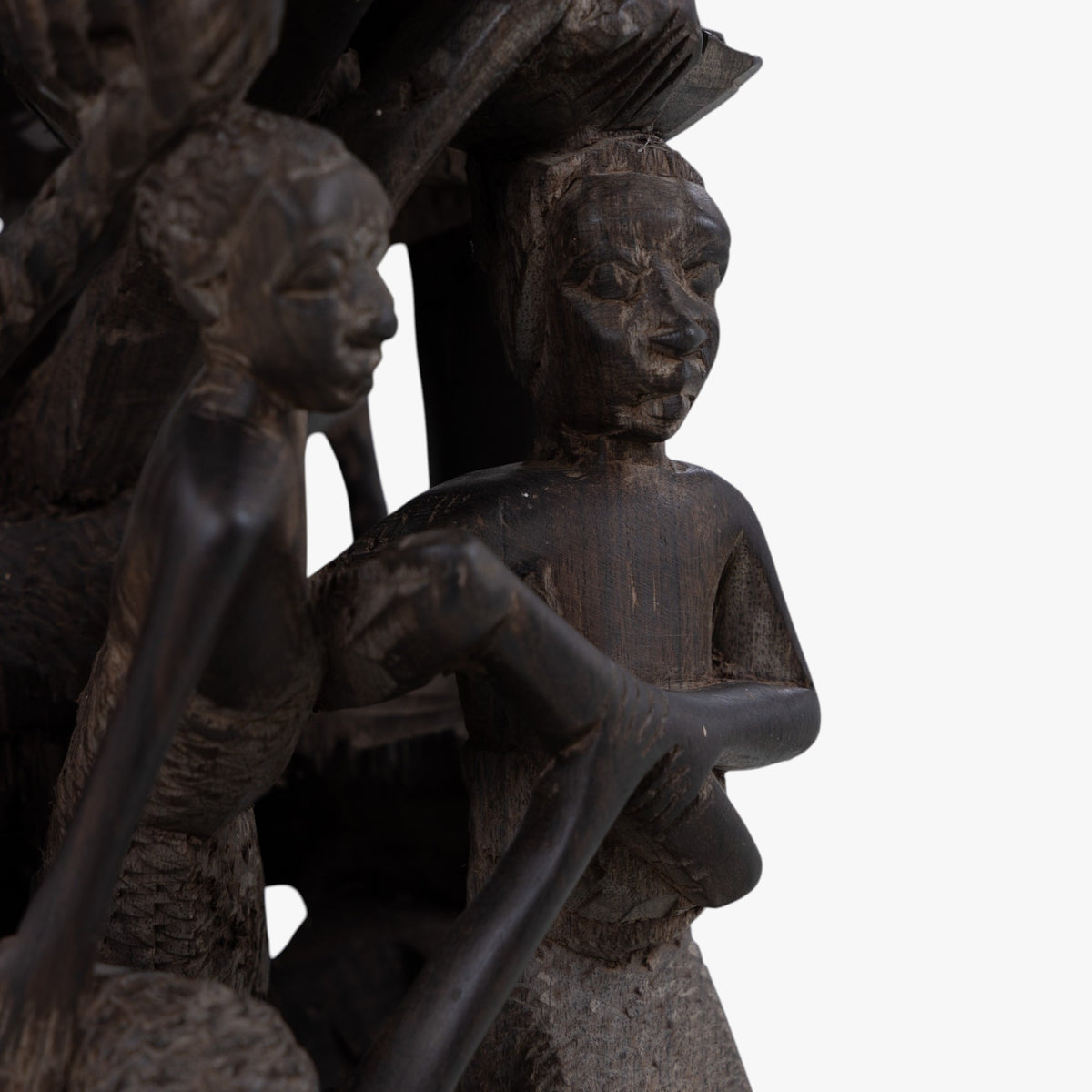 Carved wooden sculpture