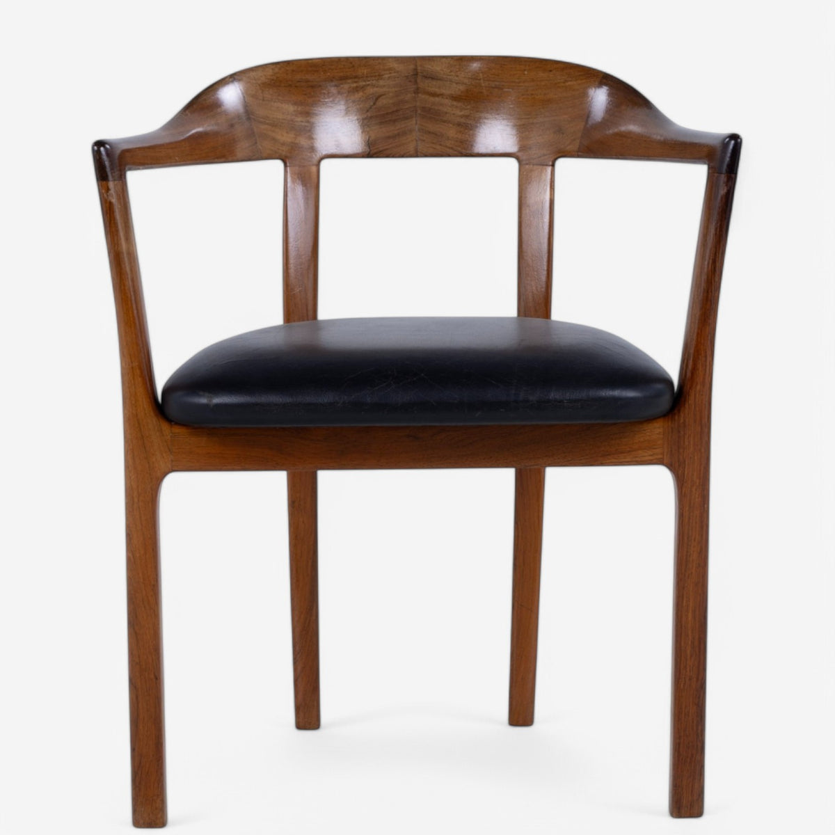 Armchair in Brazilian rosewood