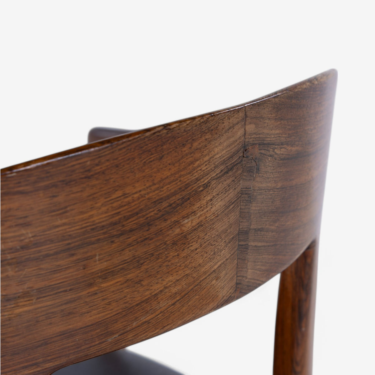 Armchair in Brazilian rosewood