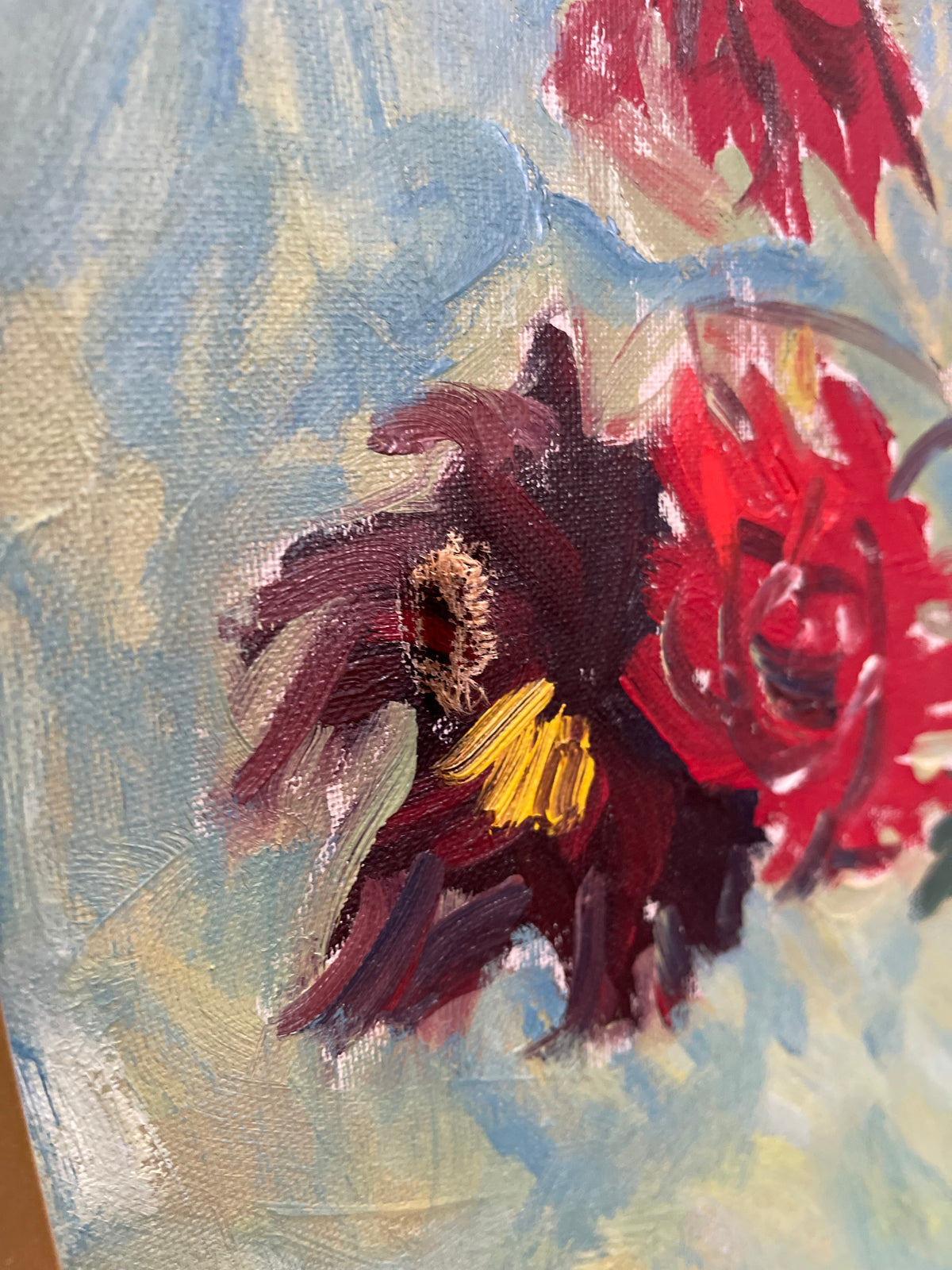 Oil on canvas
