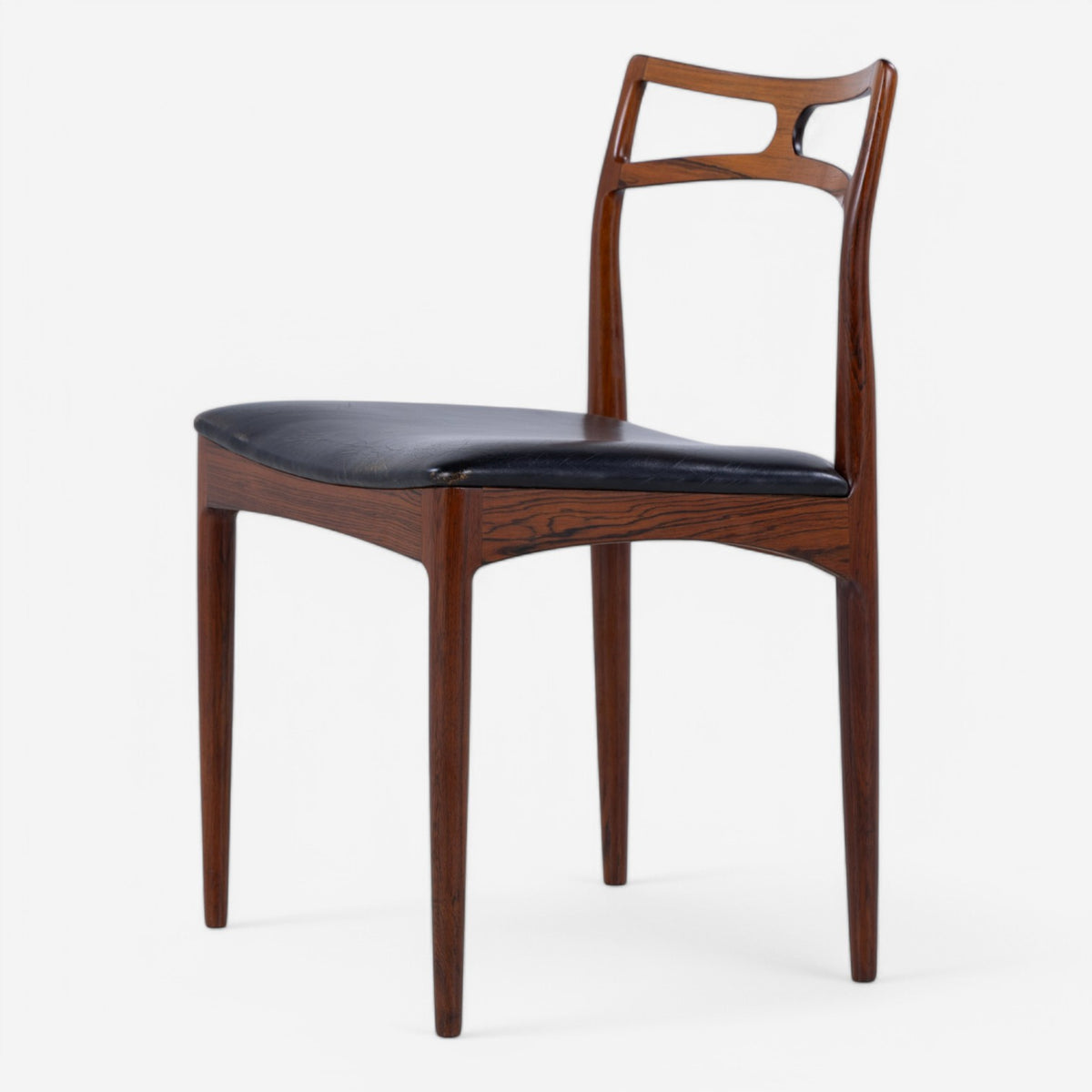 Dining chair in rosewood