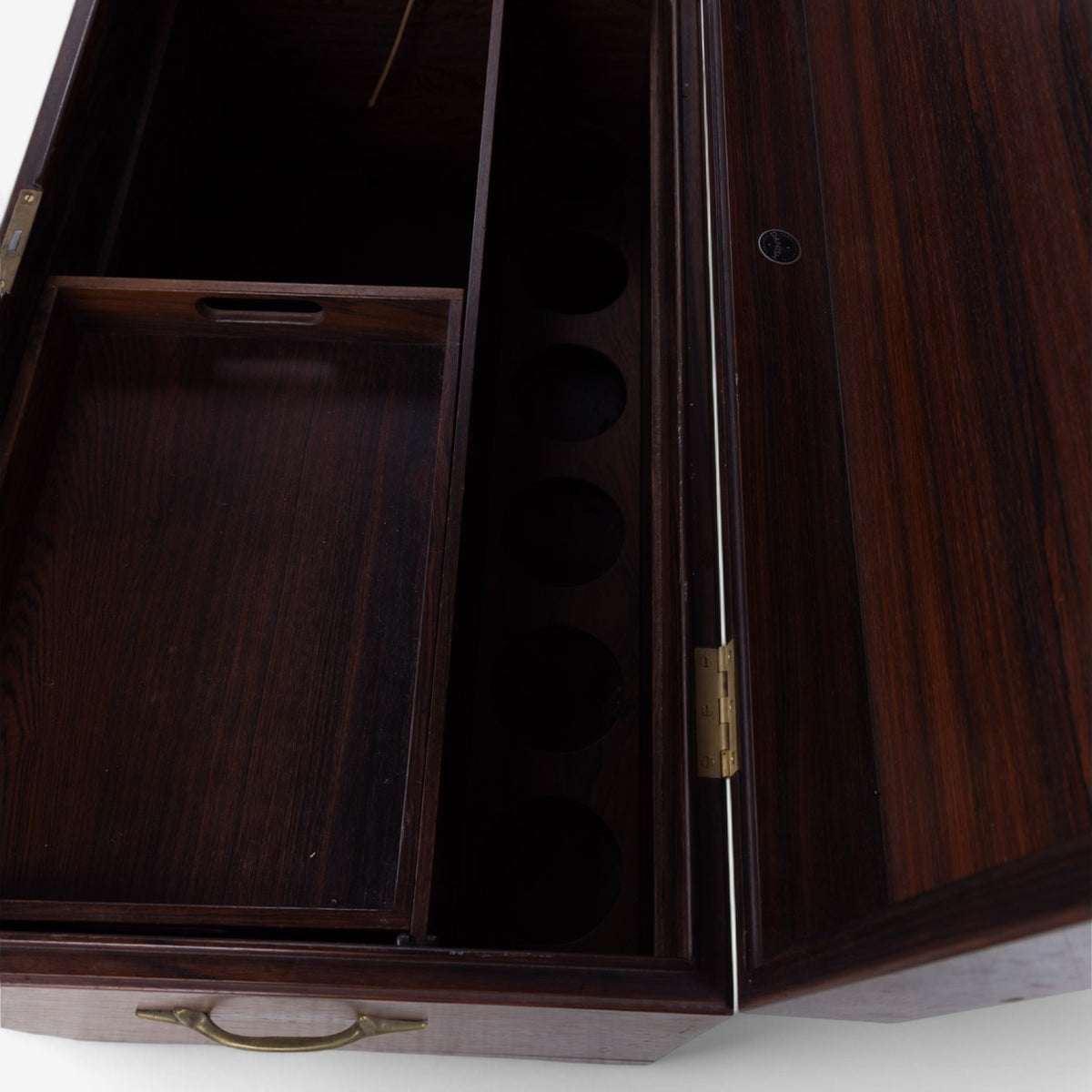 Rosewood bar chest