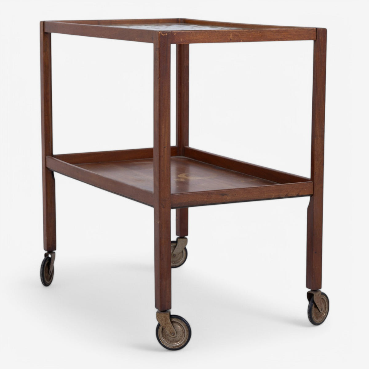 Trolley in mahogany