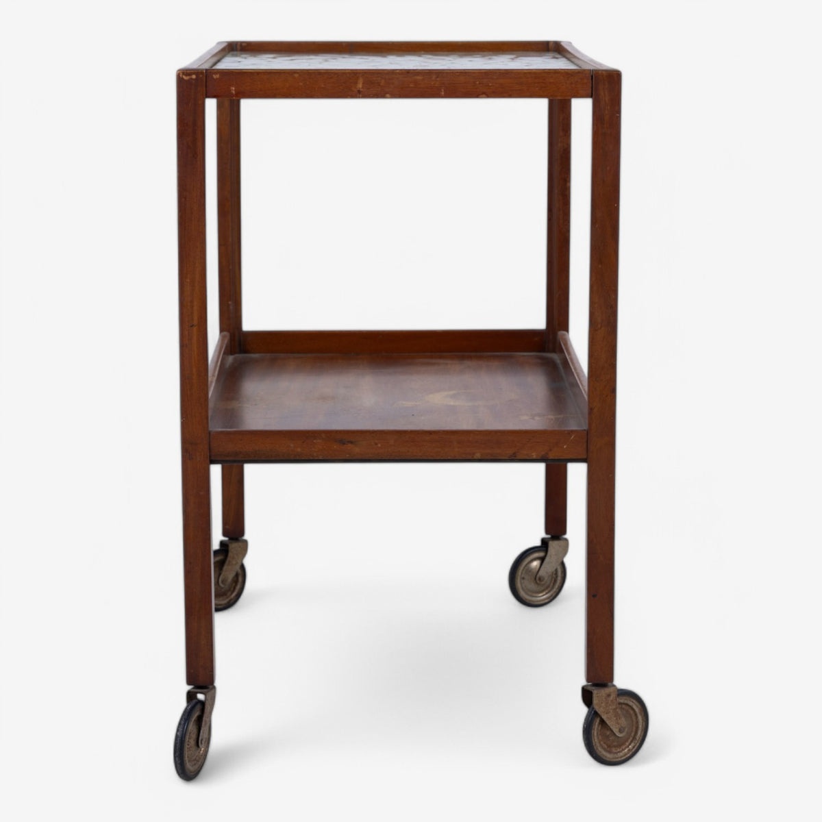 Trolley in mahogany