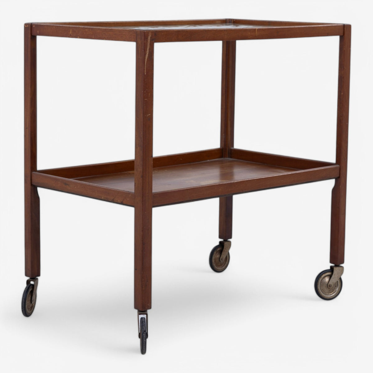 Trolley in mahogany