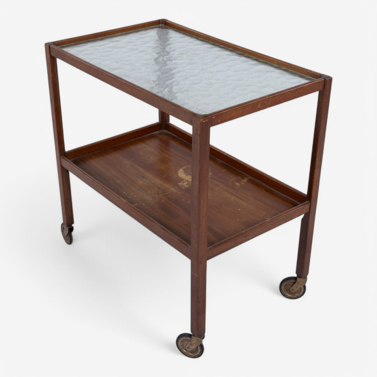 Trolley in mahogany