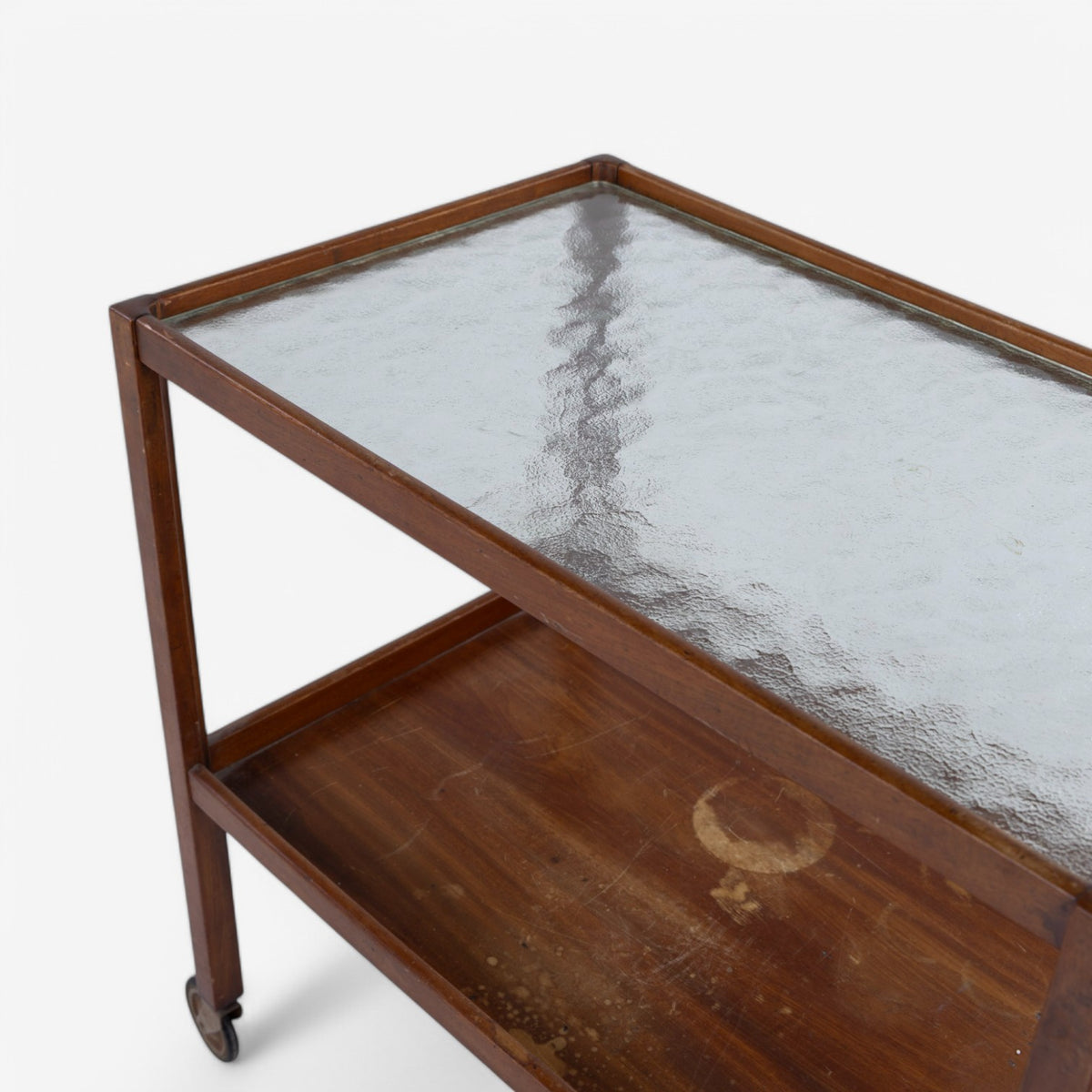 Trolley in mahogany