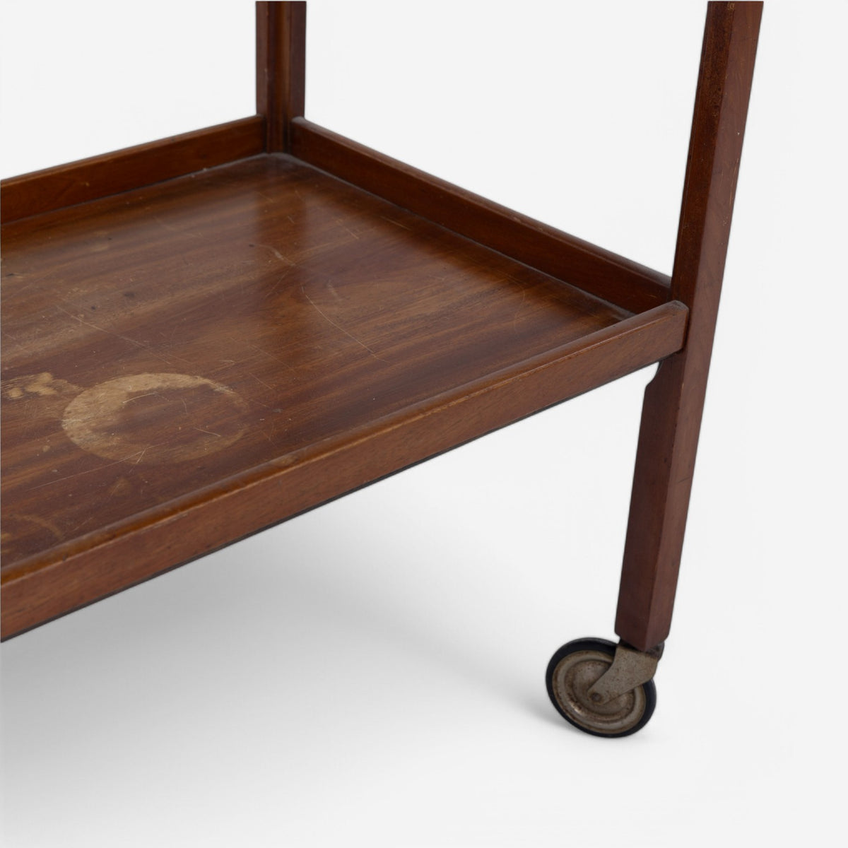 Trolley in mahogany