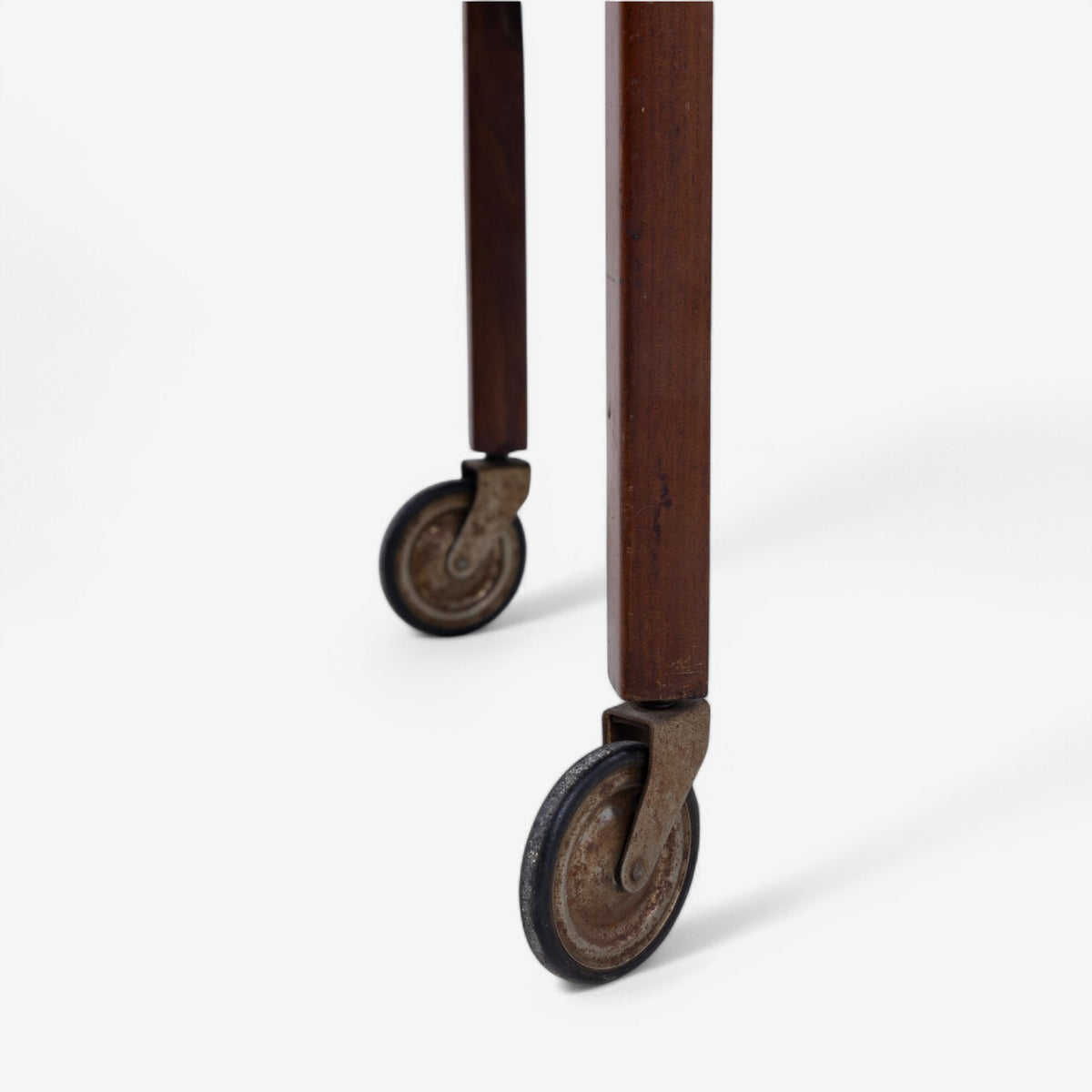 Trolley in mahogany