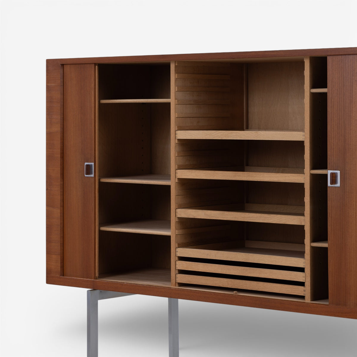 Tall sideboard in teak