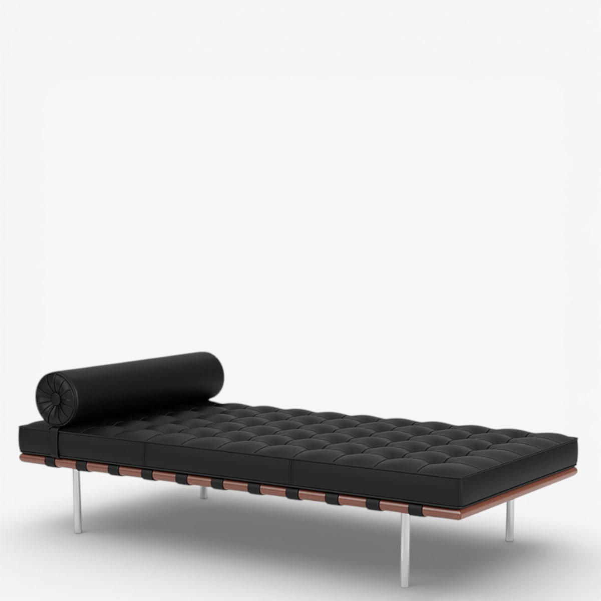 Barcelona Relax - Daybed in black leather