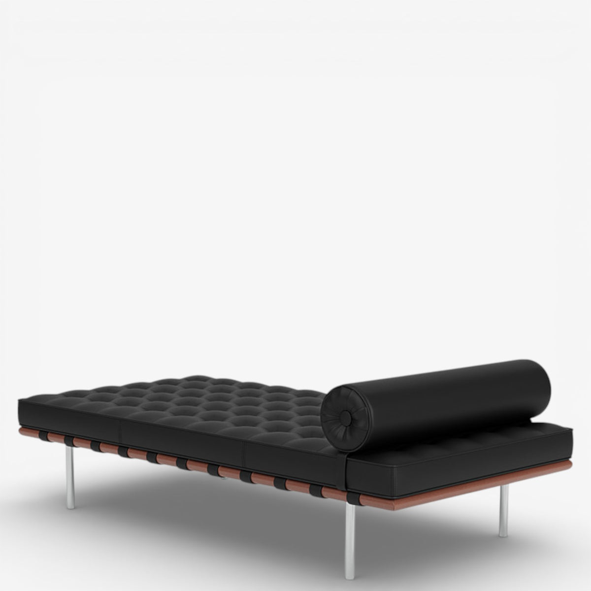 Barcelona Relax - Daybed in black leather