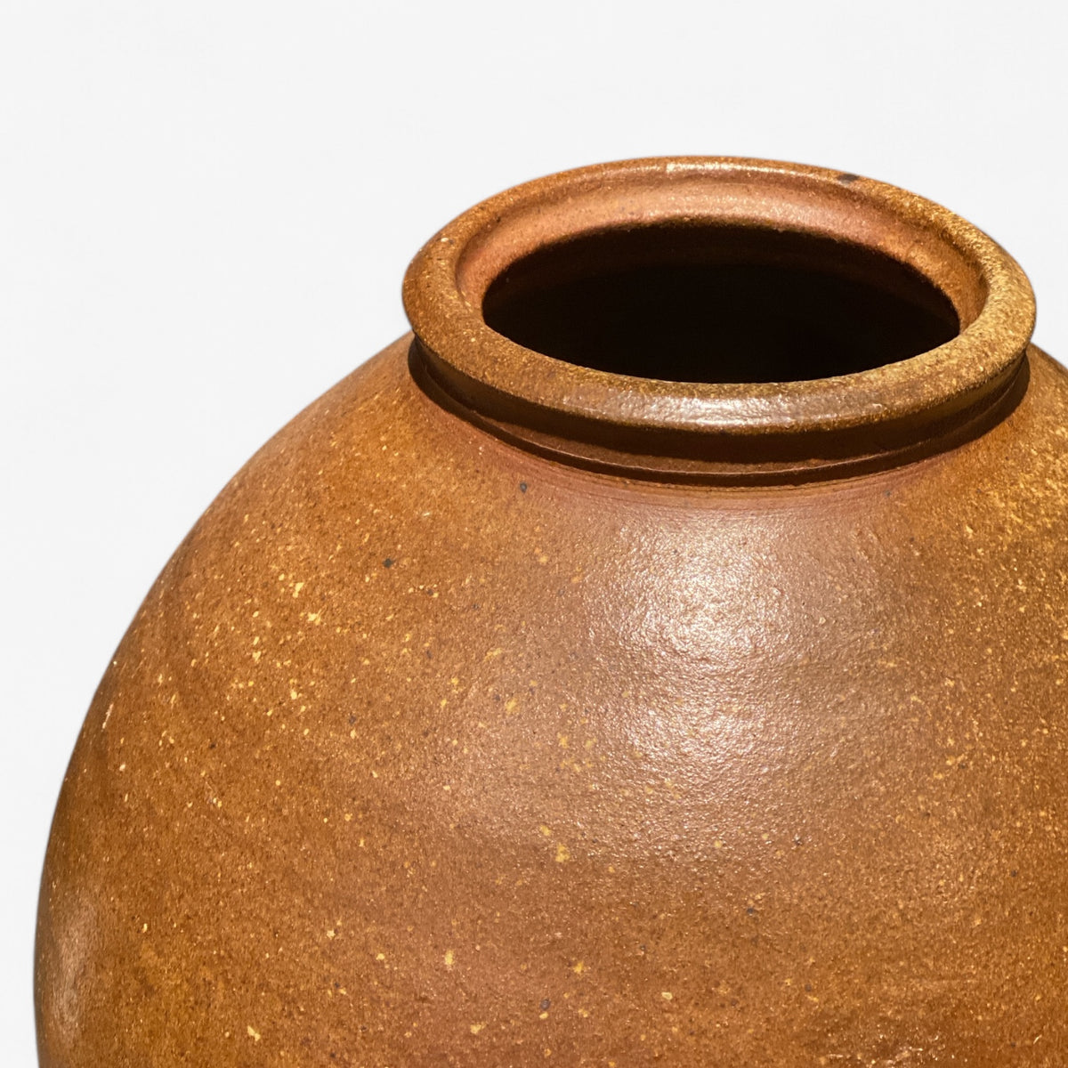 Floor vase in stoneware