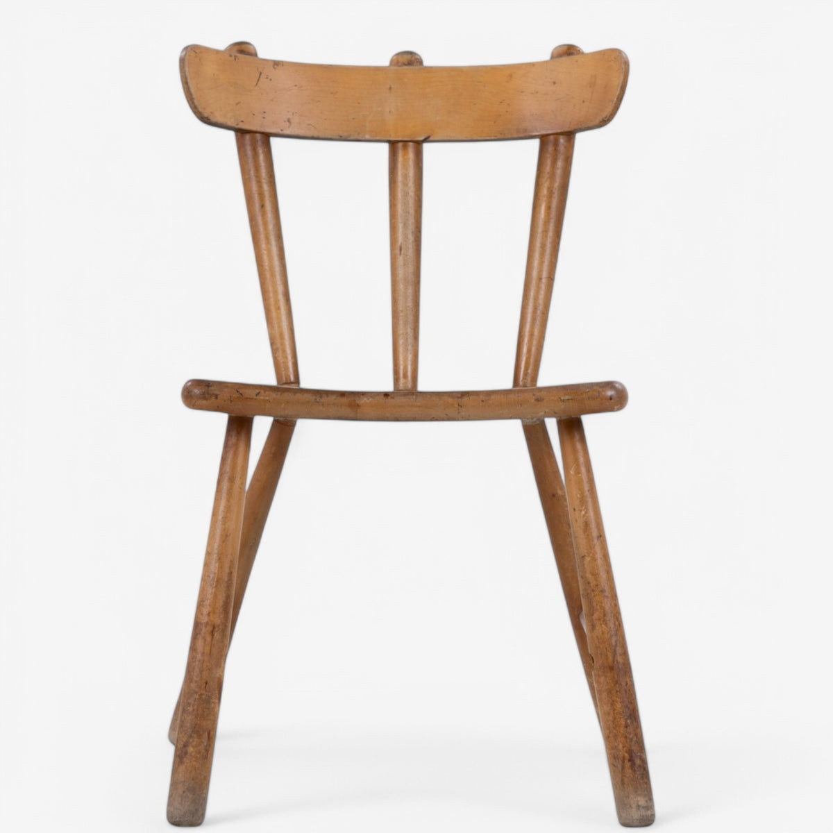 Chair in birch wood