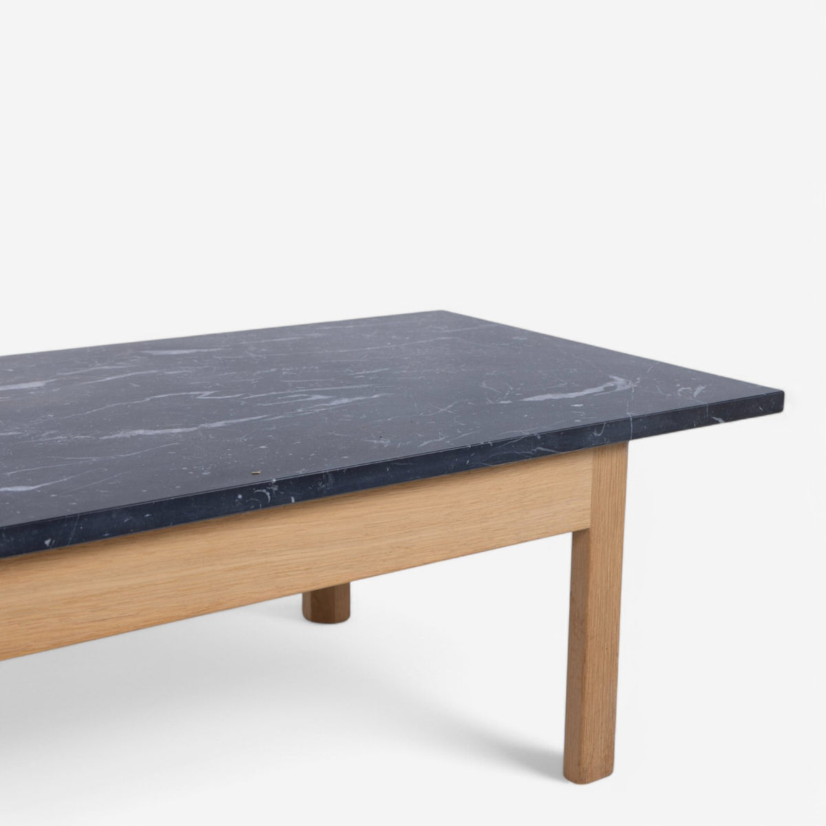 Coffee table in soaped oak