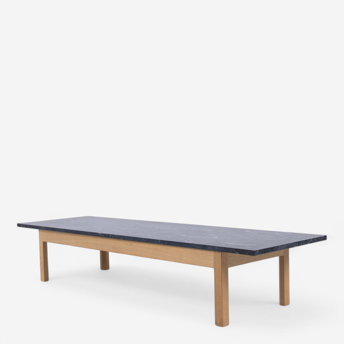 Coffee table in soaped oak