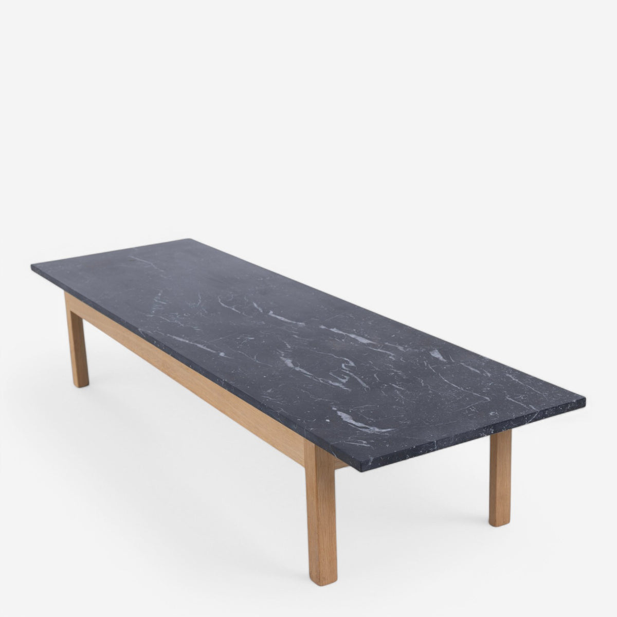 Coffee table in soaped oak