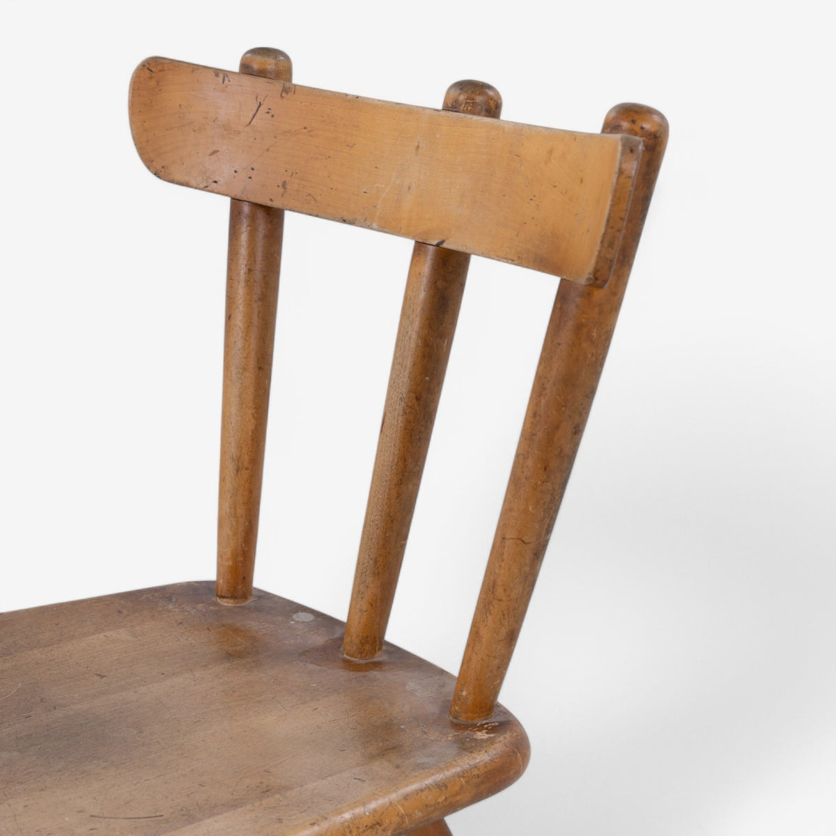 Chair in birch wood