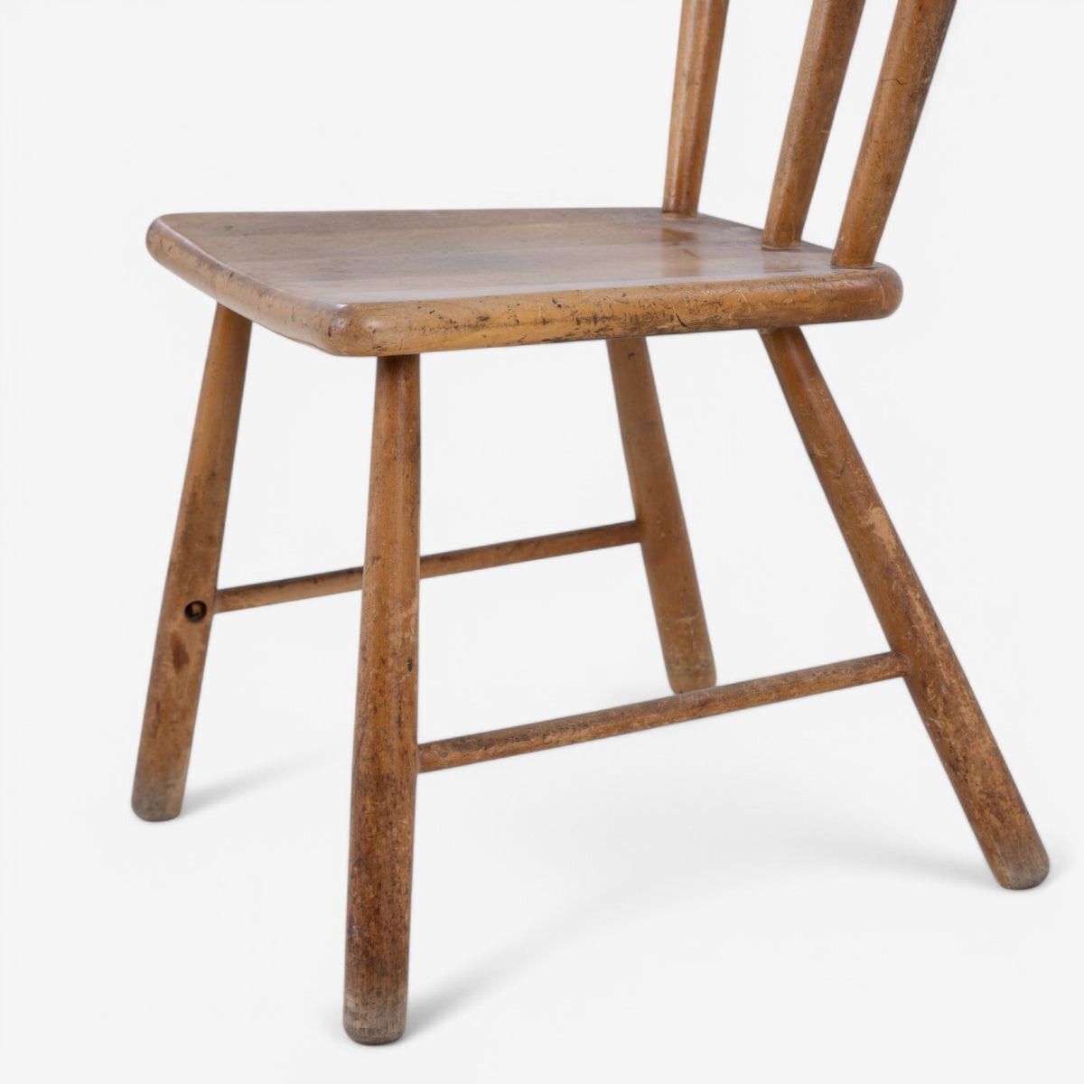 Chair in birch wood