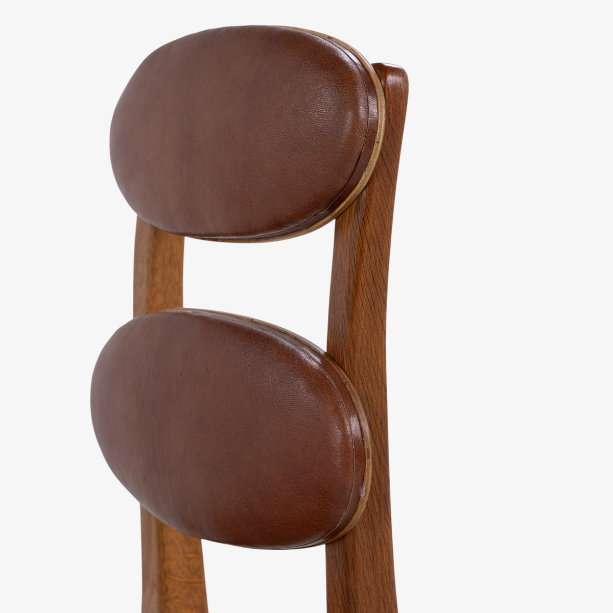 'Musician's chair' in patinated oak