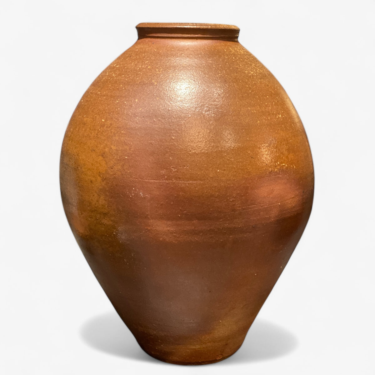 Floor vase in stoneware