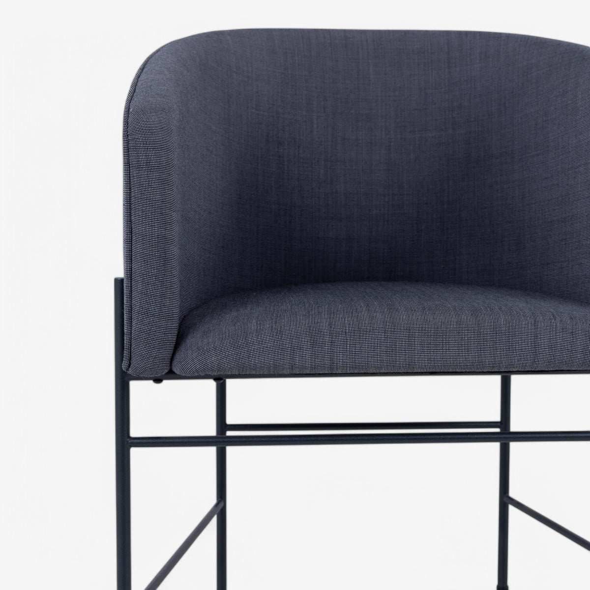 Armchair in fabric