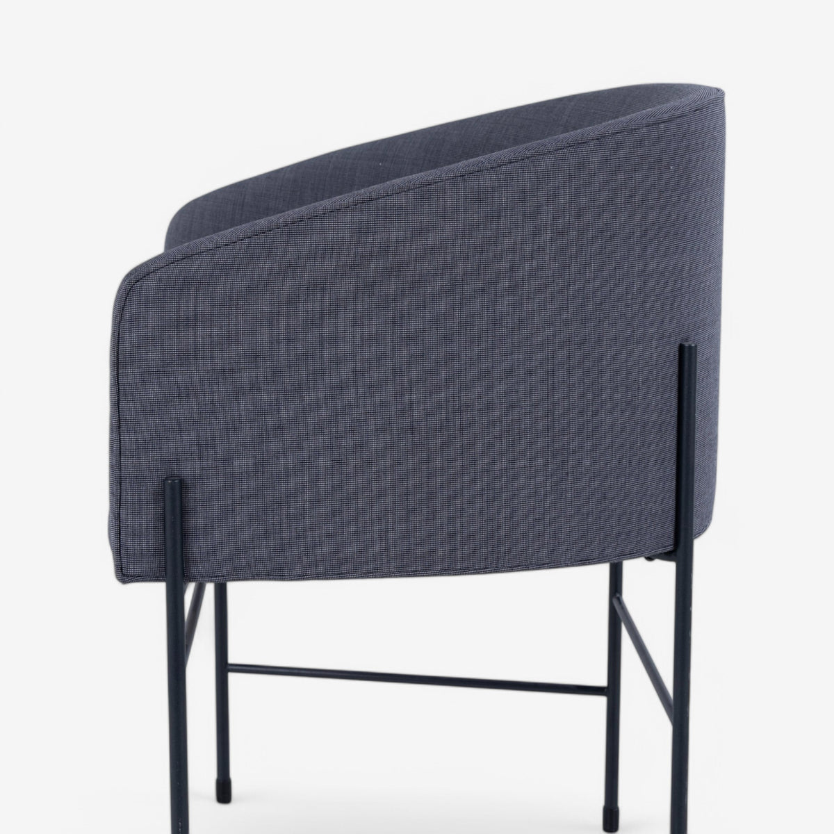 Armchair in fabric