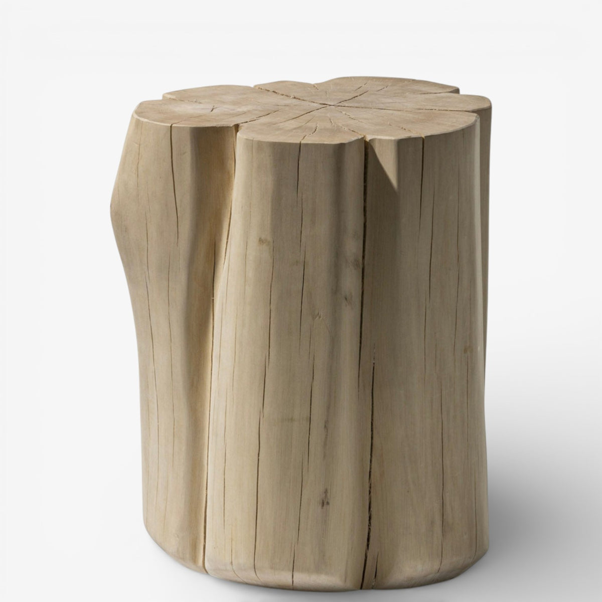 Brick S - Side table in solid beech