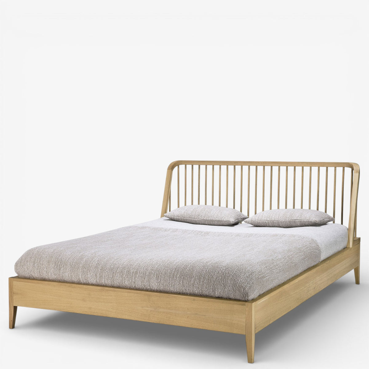 Oak Spindle' bed frame