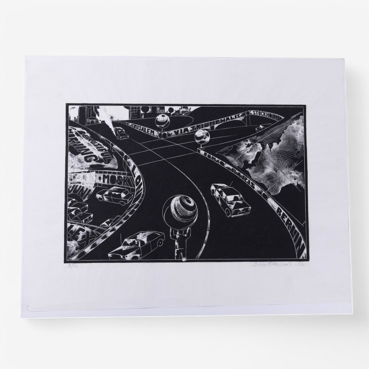 Print in black and white